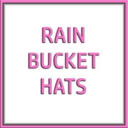 Rain Bucket Hats