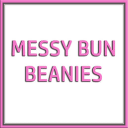 Messy Bun Beanies