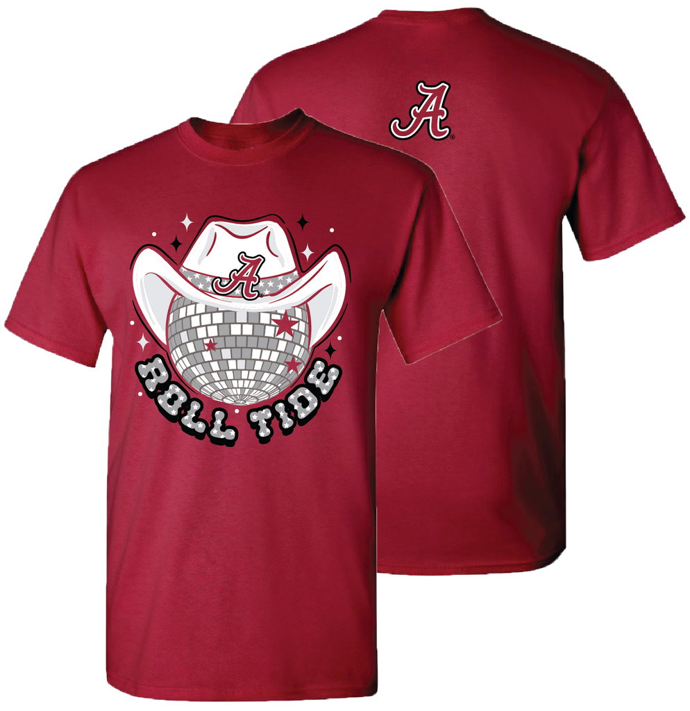 Alabama Roll Tide Disco Cardinal – Girlie Girl Wholesale