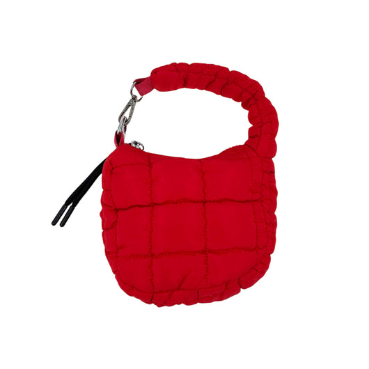 GZ-1492 Puffer Quilted Mini Purse Red