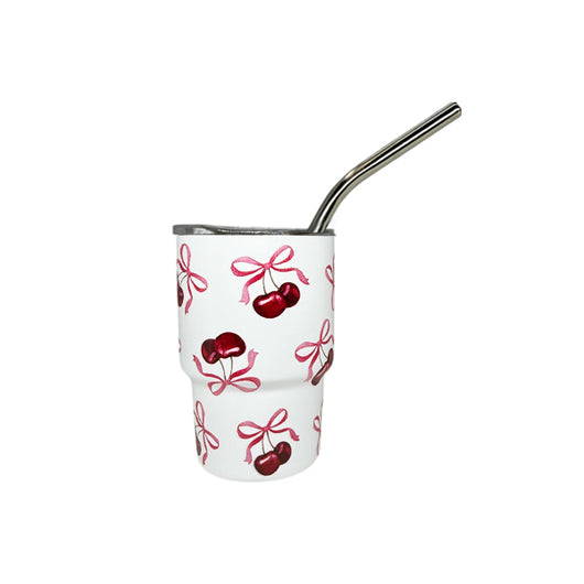 Mini- Mini 3 oz Morgan Tumbler Cherry Bow