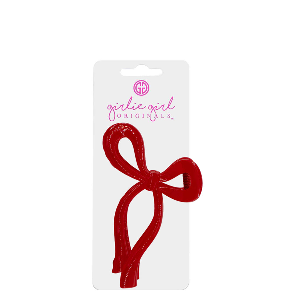 Red - GS Shell Work Women's Bow Hair Clip 59 main image 1