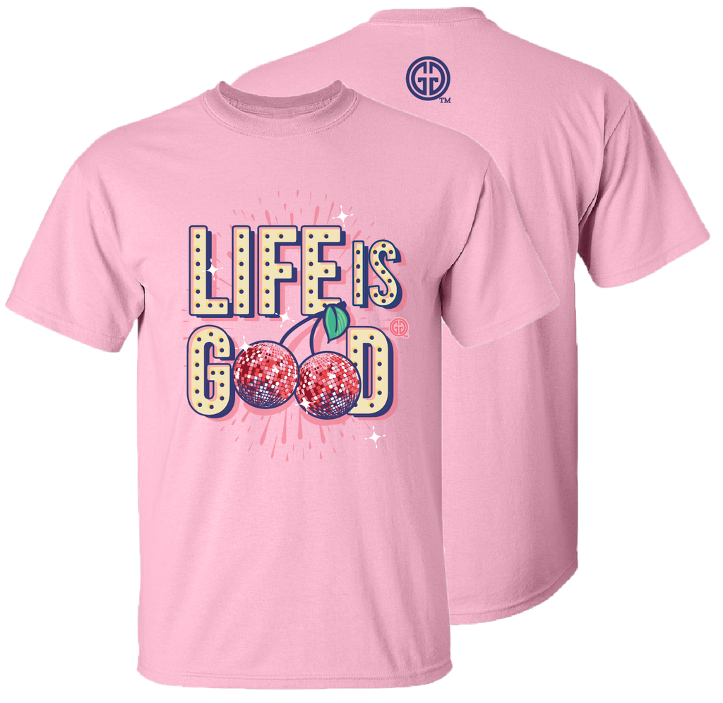 2657 Life is Good Light Pink Girlie Girl Wholesale