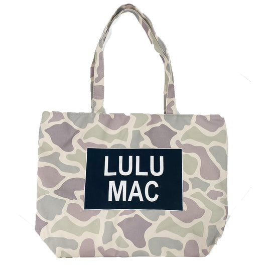 Lulu Mac Canvas Tote LM-BG-1002-Light Camo