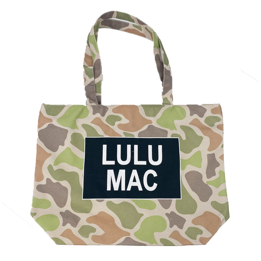 Lulu Mac Canvas Tote LM-BG-1002-Camo