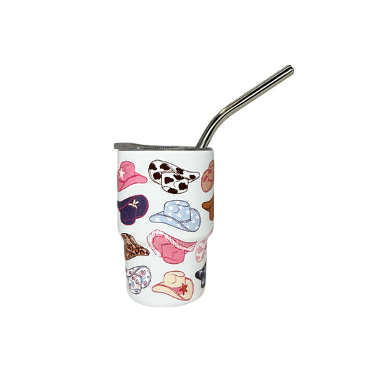 Mini- Mini 3 oz Morgan Tumbler White Hat