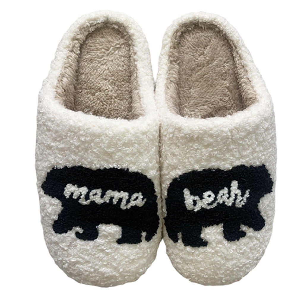 SF1120 Mama Bear Slippers White Girlie Girl Wholesale