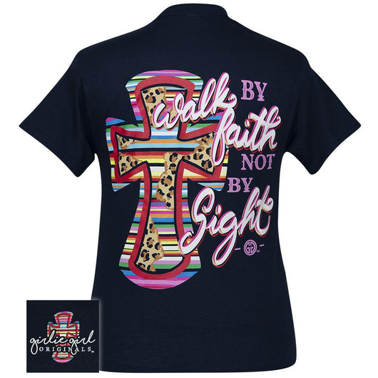 Serape Leopard Cross Navy SS-2344