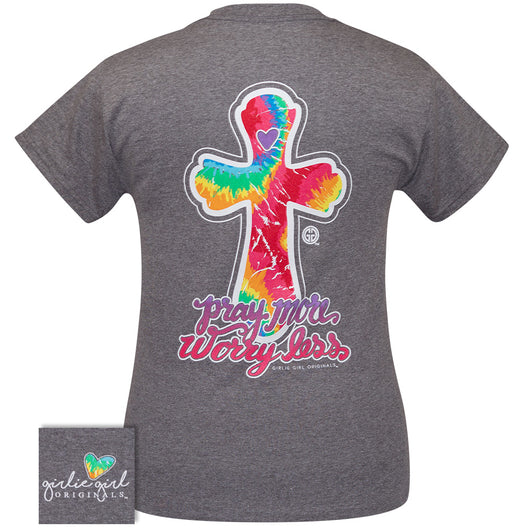 Pray More Graphite Heather SS-2366