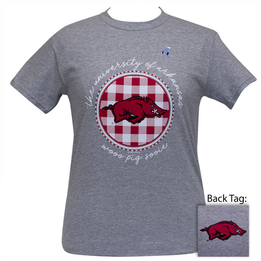 Arkansas Buffalo Plaid Sport Grey-SS-62