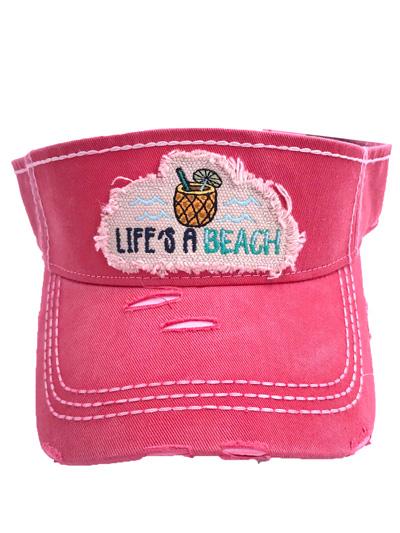 KBR-142 Lifes a Beach Hot Pink
