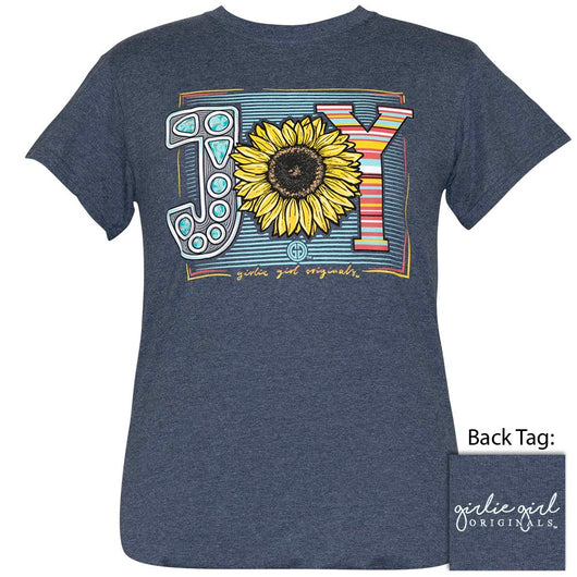 Joy Sunflower - Heather Navy SS-2440