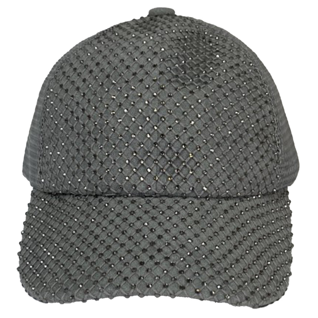 Casquette Femme Grise Décorée - Occasion