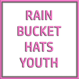 Rain Bucket Hats - Youth