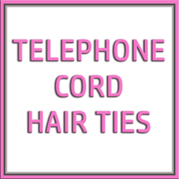 Telephone Cord Hair Ties