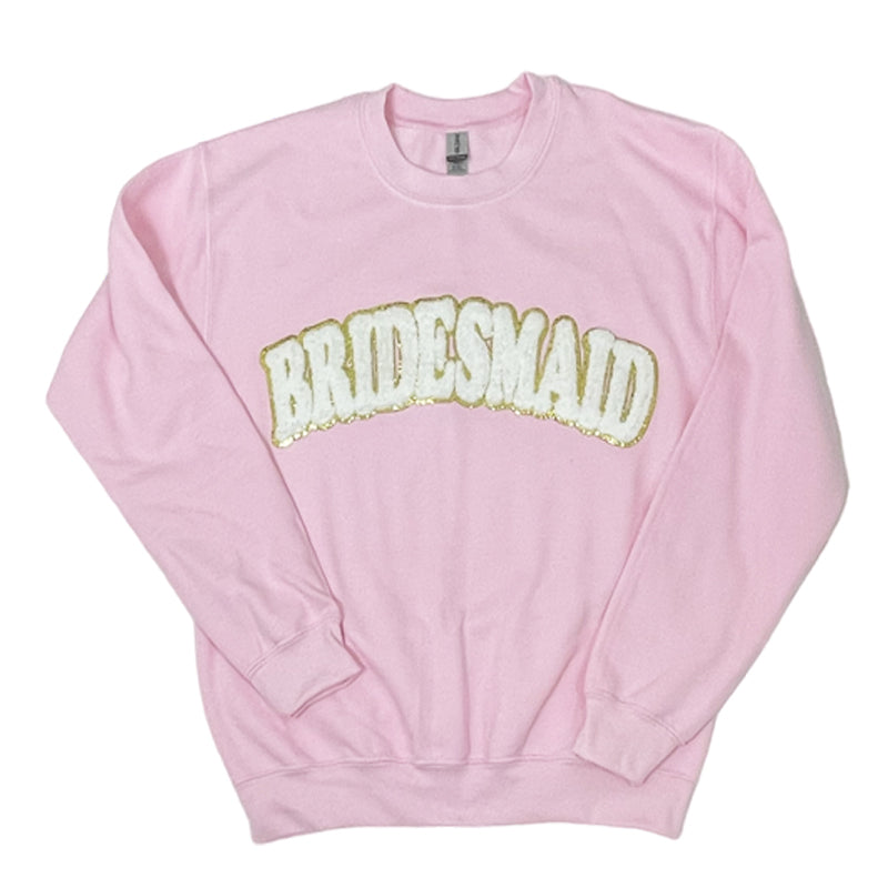 SW-6723 Bridemaids Pink Sweatshirt