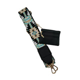 CG8844-32 Cell Phone Crossbody Black Mint