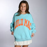 LM-SW-1007 Light Blue/Coral