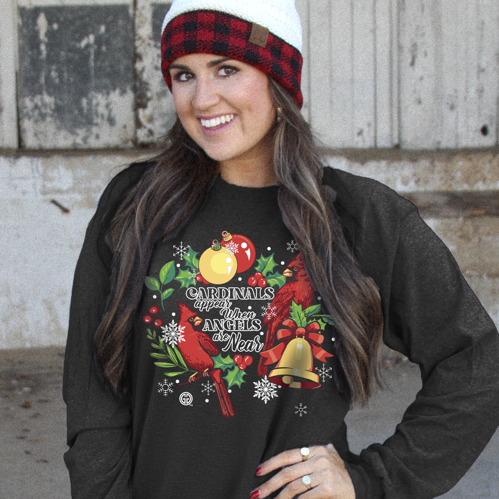 2768 Christmas Cardinal-Black