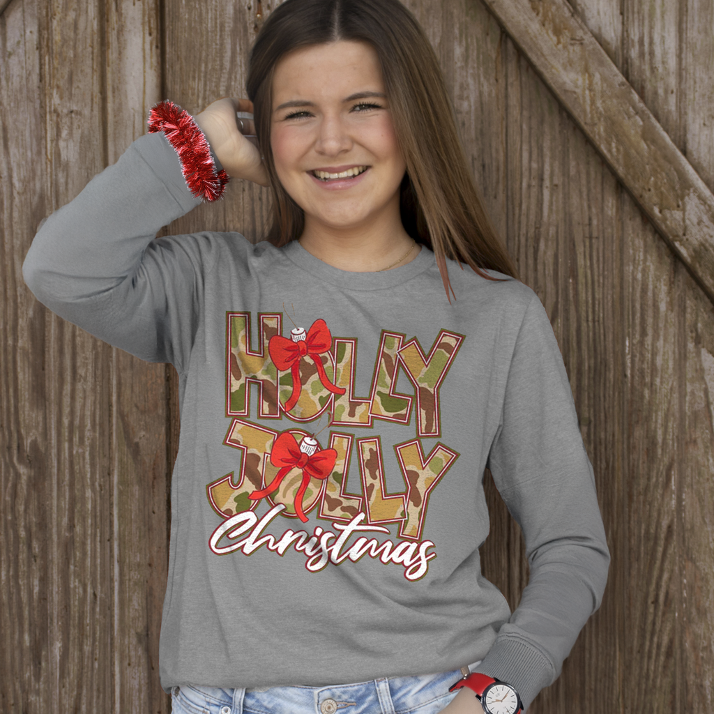 2775 Holly Jolly Camo-Sport Grey