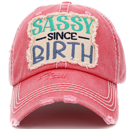 KBV-1415 Sassy Since Birth Hot Pink