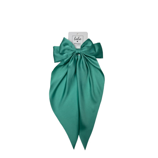 DDL-2270 Large Satin Bow Mint