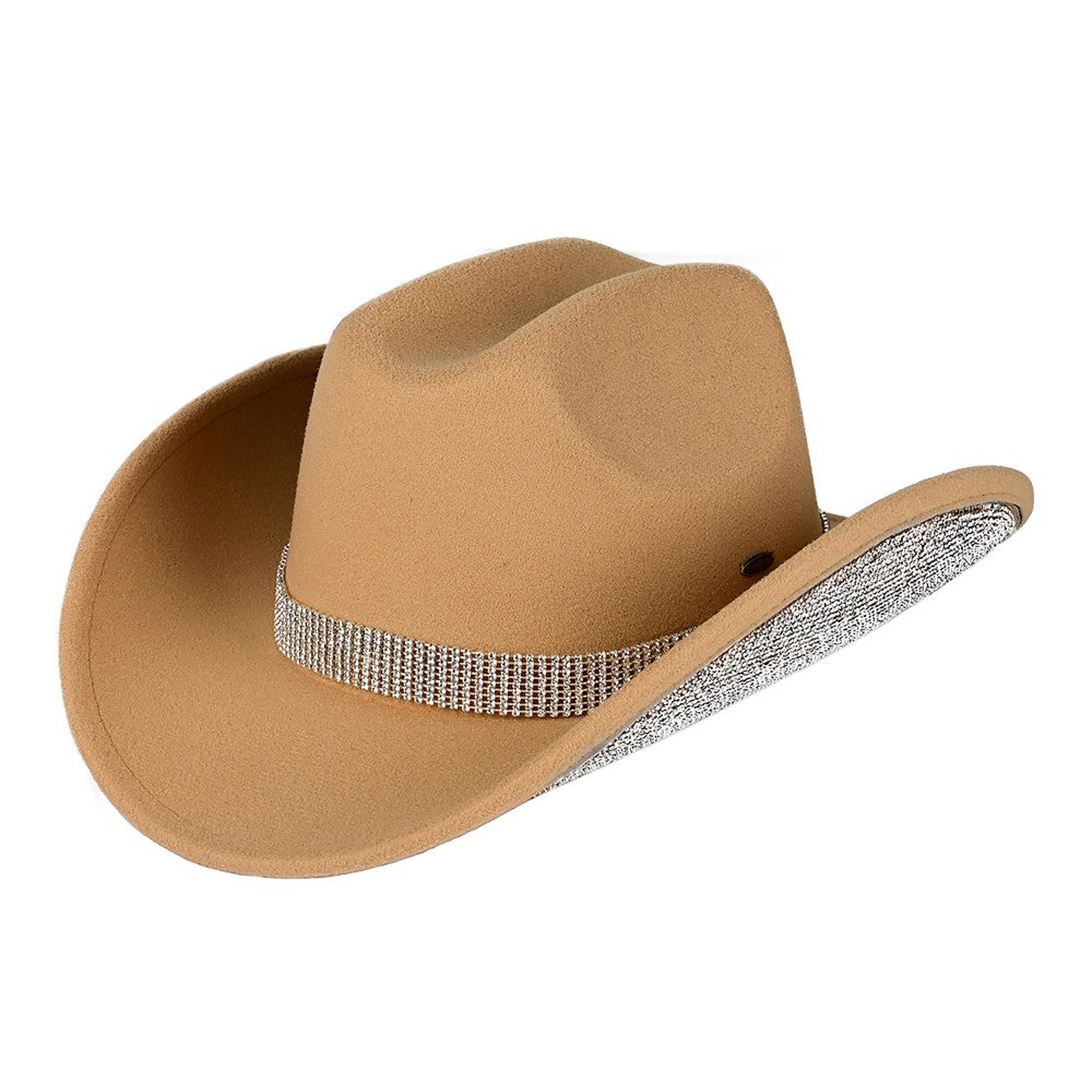 TCC-0073 Camel-Clear Cowgirl Hat