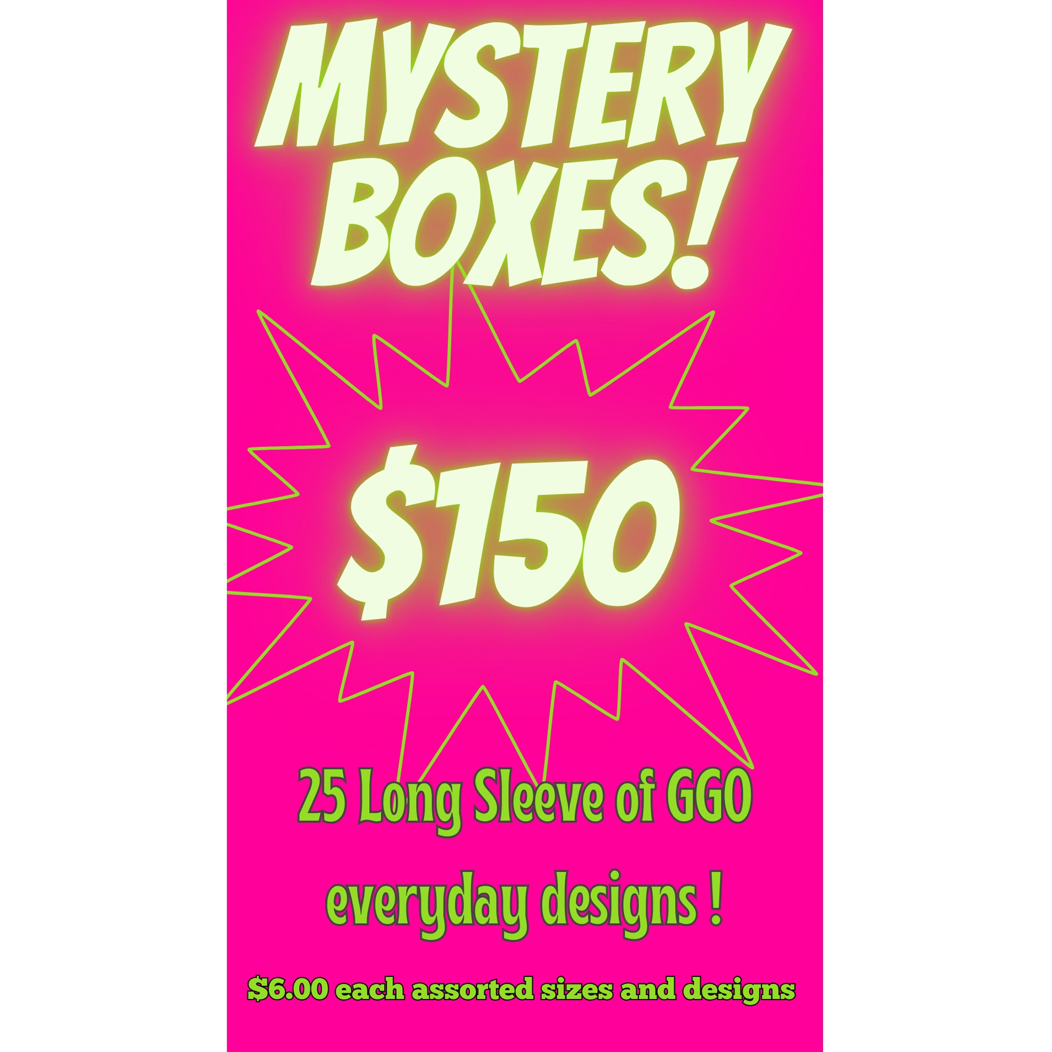 Mystery Box Long Sleeve - 25 Piece GGO Everyday