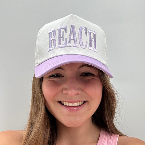 LM-3014 BEACH CAP PURPLE