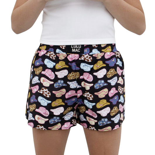 BXHT- HAT BOXER SHORT BLACK