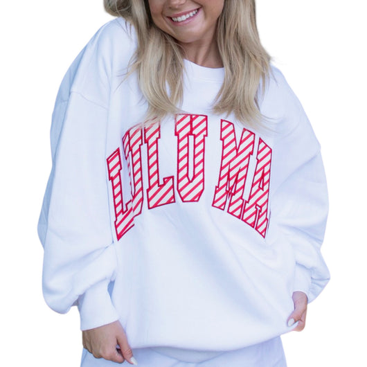 LM-SW-1026 Candy Cane - White