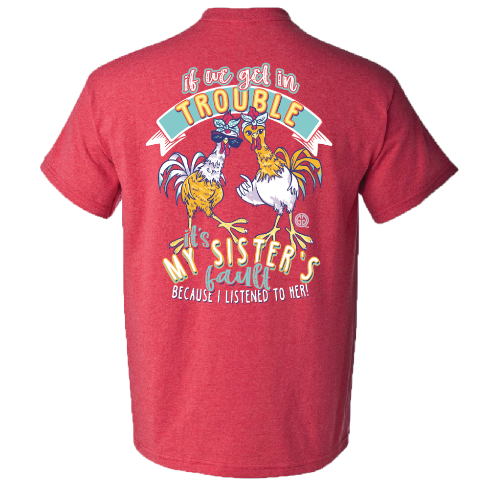 2650 Sister's Fault Heather Red