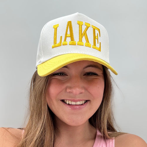 LM-3014 LAKE CAP NEON YELLOW