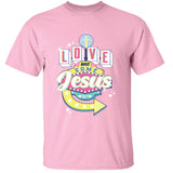 2655 Love Jesus Sign Light Pink