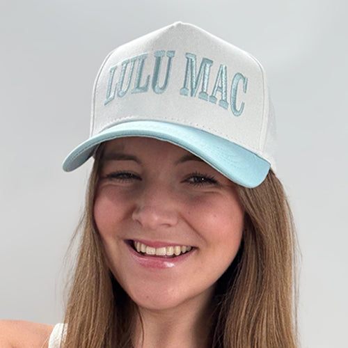 LM-3014 LULU MAC CAP LIGHT BLUE