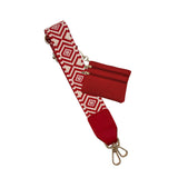 CG8844-15 Cell Phone Crossbody Red Tan