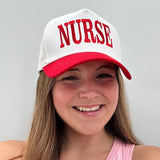 LM-3014 NURSE CAP RED