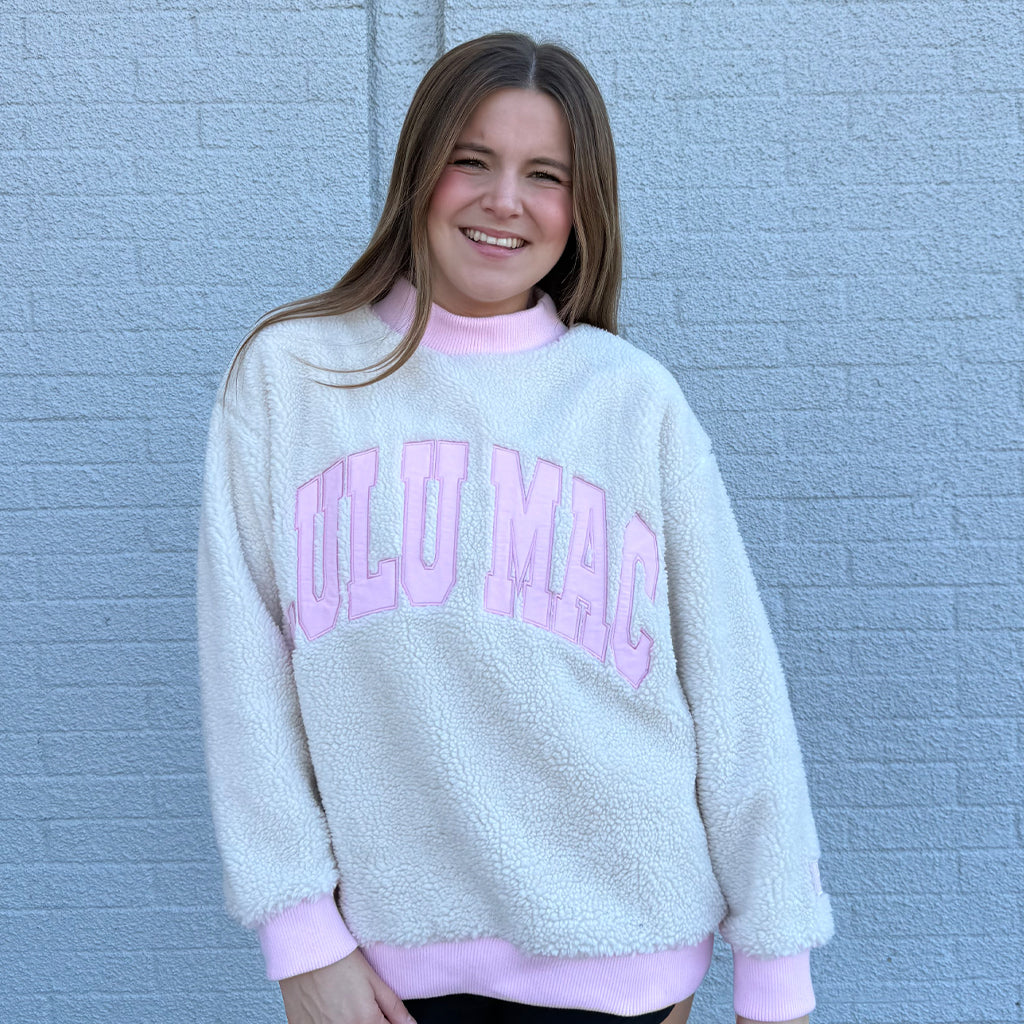 LM-SP-1000 Sherpa - Cream/Light Pink