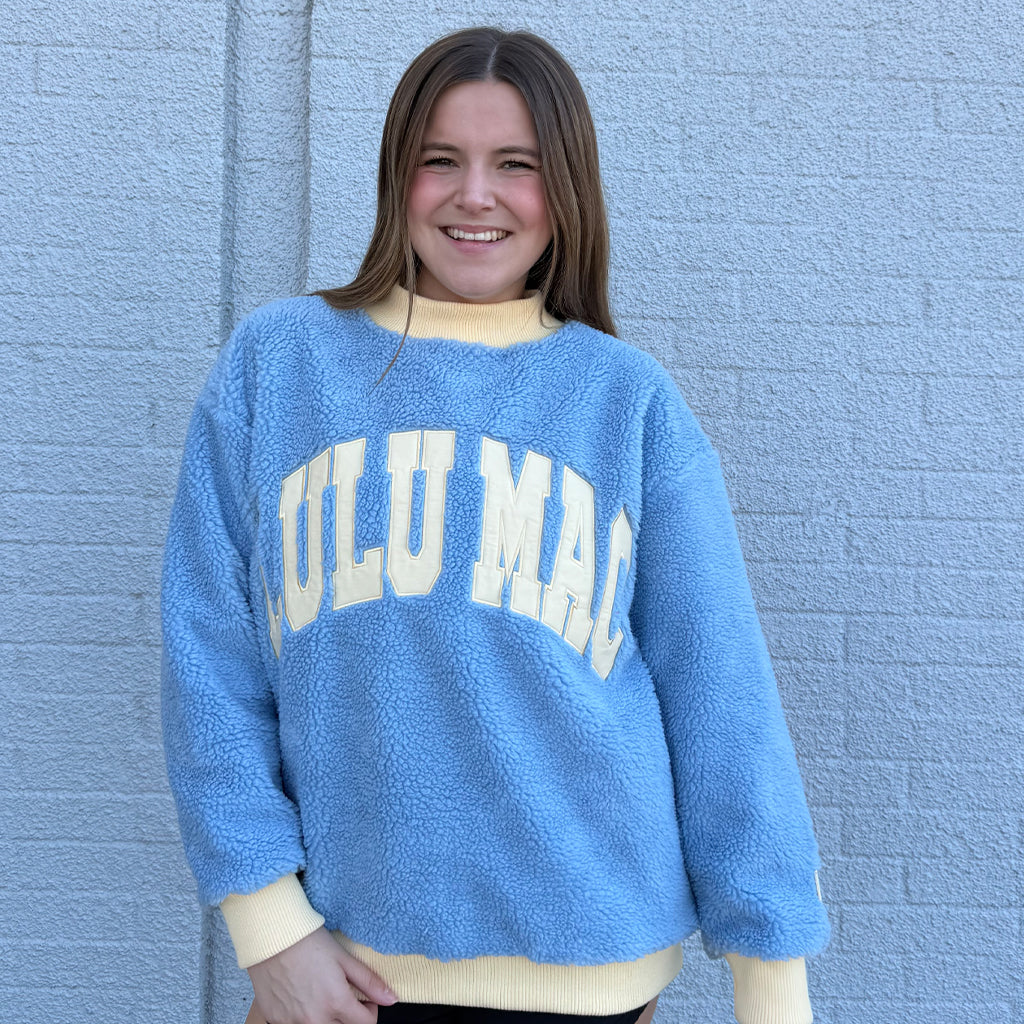 LM-SP-1000 Sherpa - Light Blue/Butter