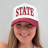 LM-3014 STATE CAP MAROON