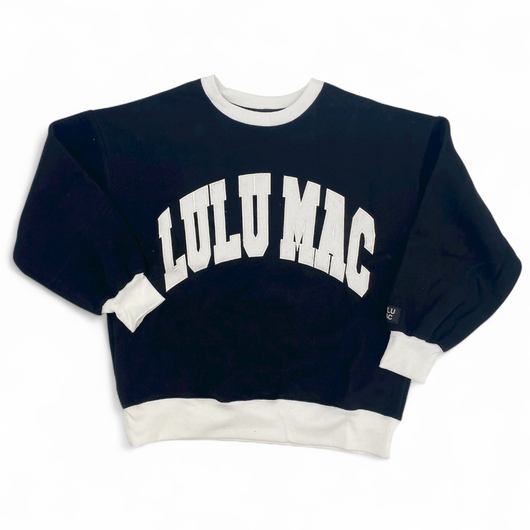 LM-SW-1002 Color Block Black/White - Stitch