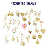TW-1008 SCARF NECKLACE WITH CHARM