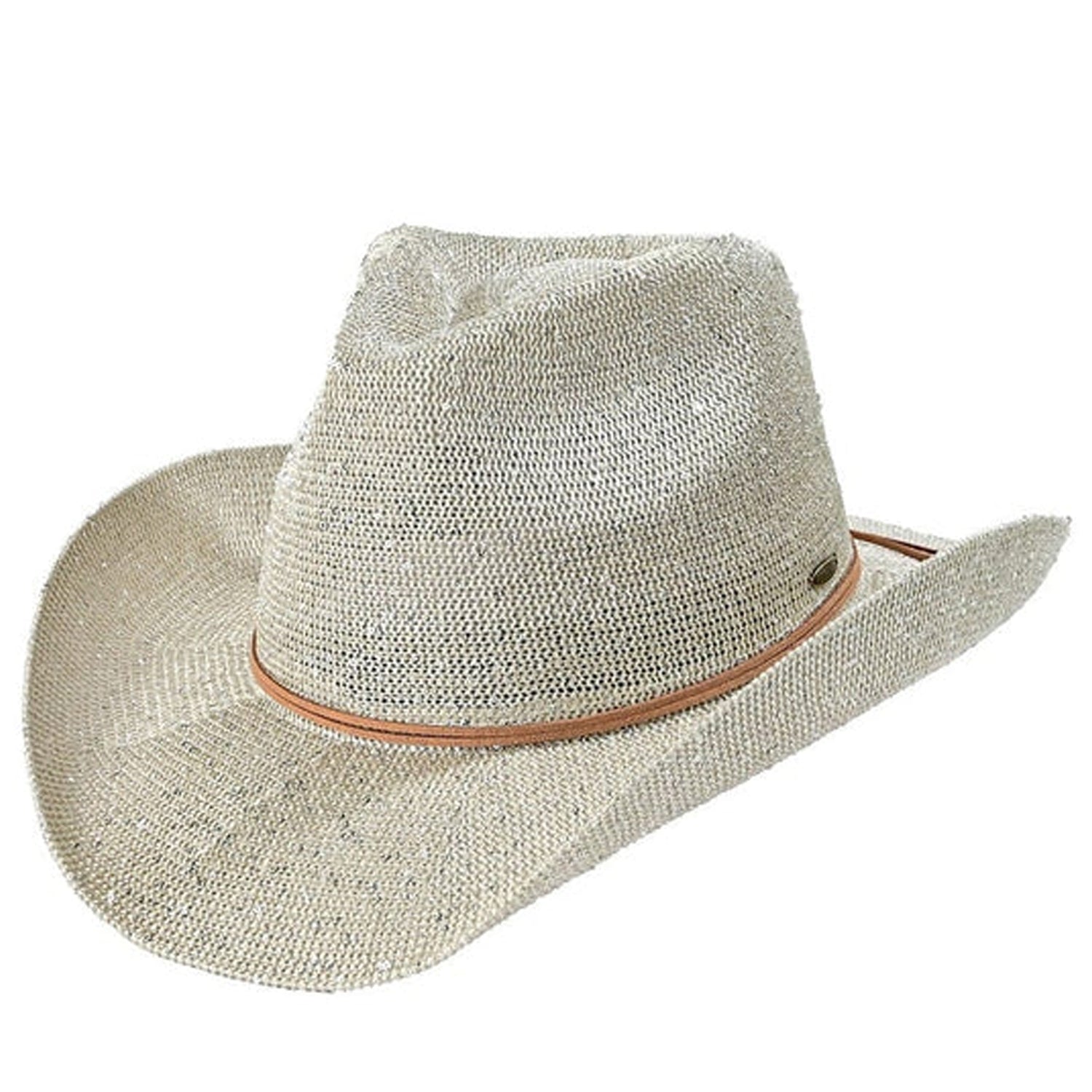 CBC-03 Cowgirl Hat with Glitter Pearl