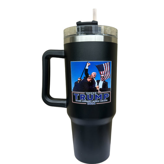 TR-4412-SS-24 Trump Tumbler Black