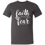 LM-24 Faith Over Fear Dark Grey Heather