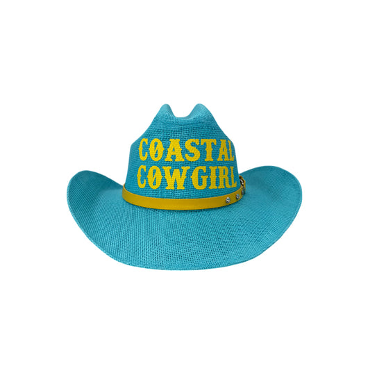 CH-1043- COSTAL COWGIRL BLUE/YELLOW