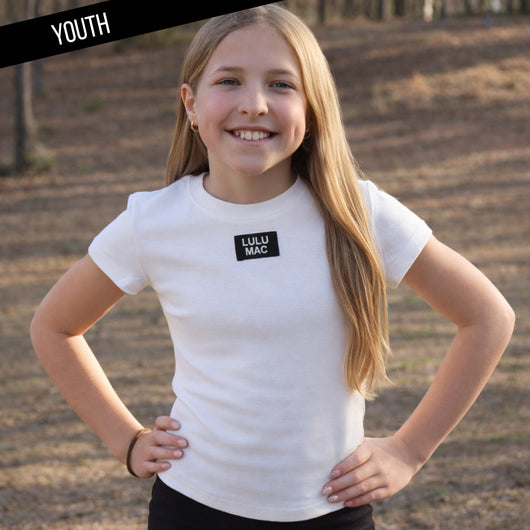 KD-TP1000 Kids Baby Doll Top - White