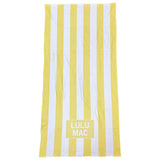 BT1413-Yellow Darby Beach Towel