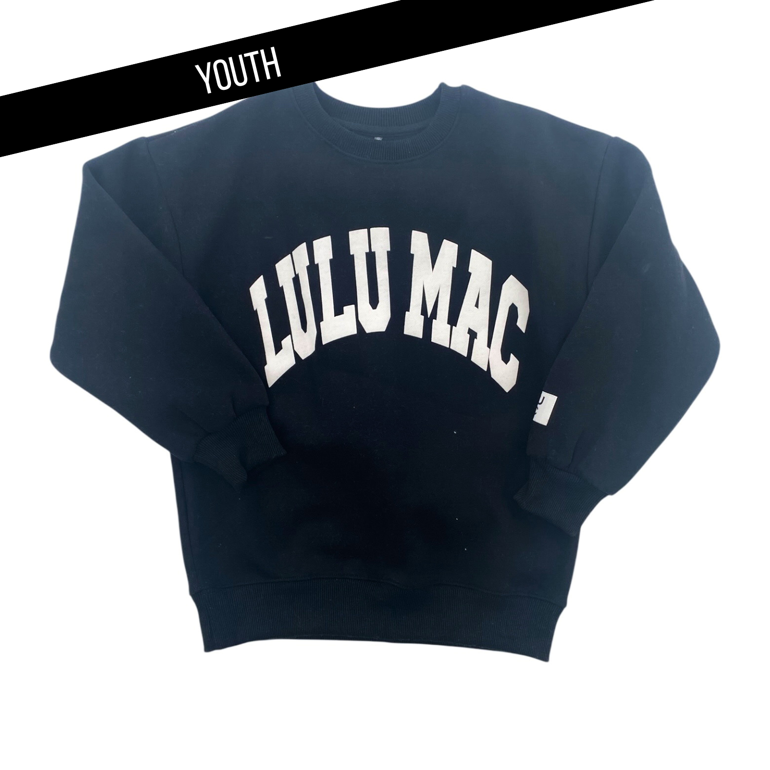 KD-SW-1007 BLACK WITH WHITE PUFF