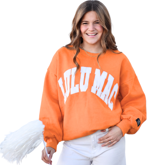 LM-SW-1001-TN Orange/White - Stitch